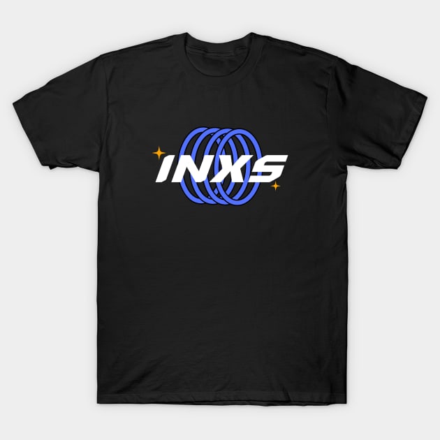 Inxs // Blue Ring T-Shirt by eiston ic